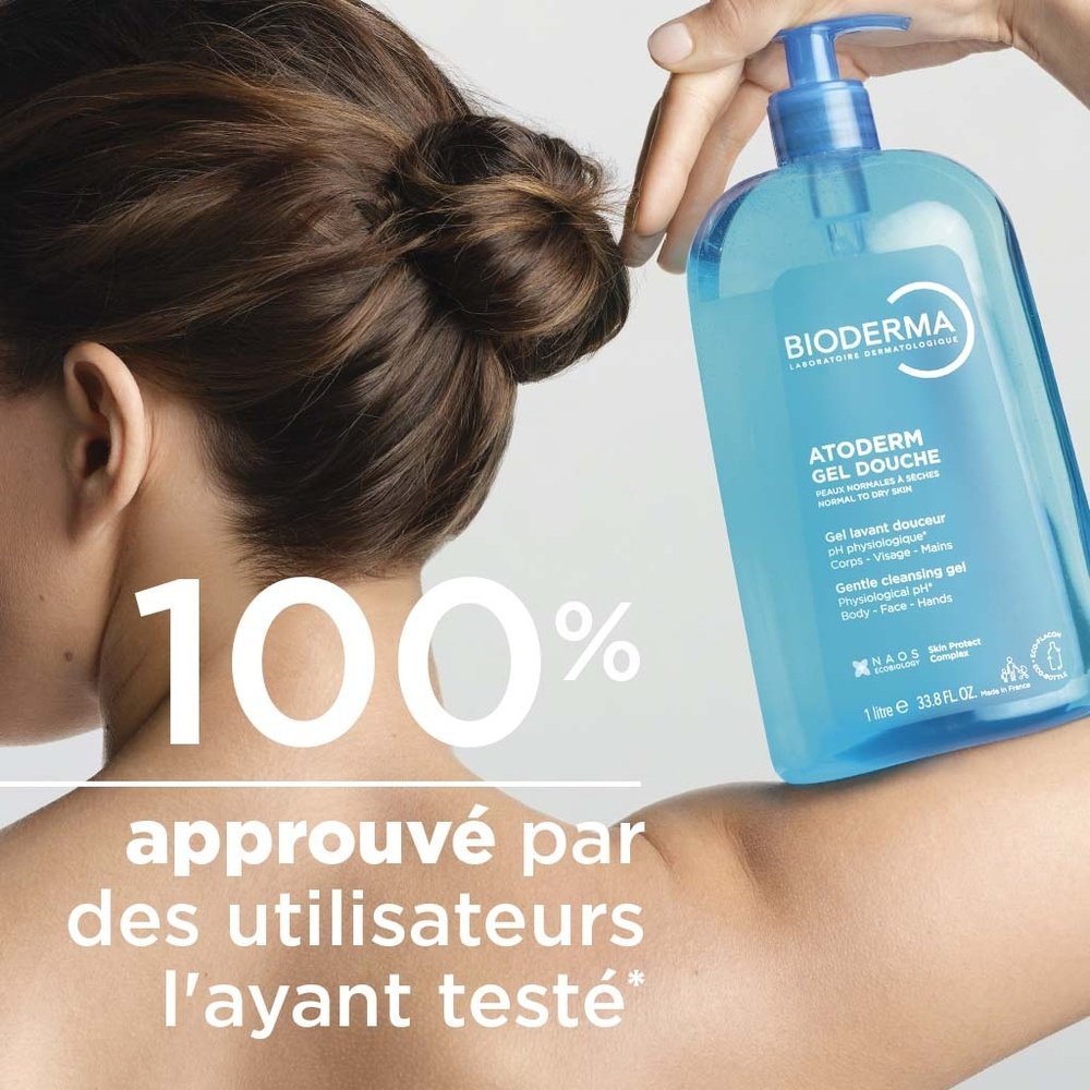 bioderma – atoderm gel douche lavant douceur – 500ml bioderma – atoderm gel douche lavant douceur – 500ml