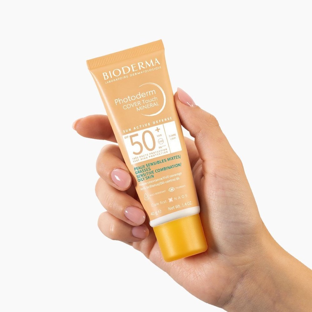 bioderma – photoderm cover touch mineral teinte clair spf50+ – 40g bioderma – photoderm cover touch mineral teinte clair spf50+ – 40g