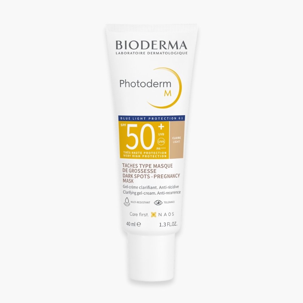 bioderma – photoderm m solaire teinte clair spf50+ – 40ml