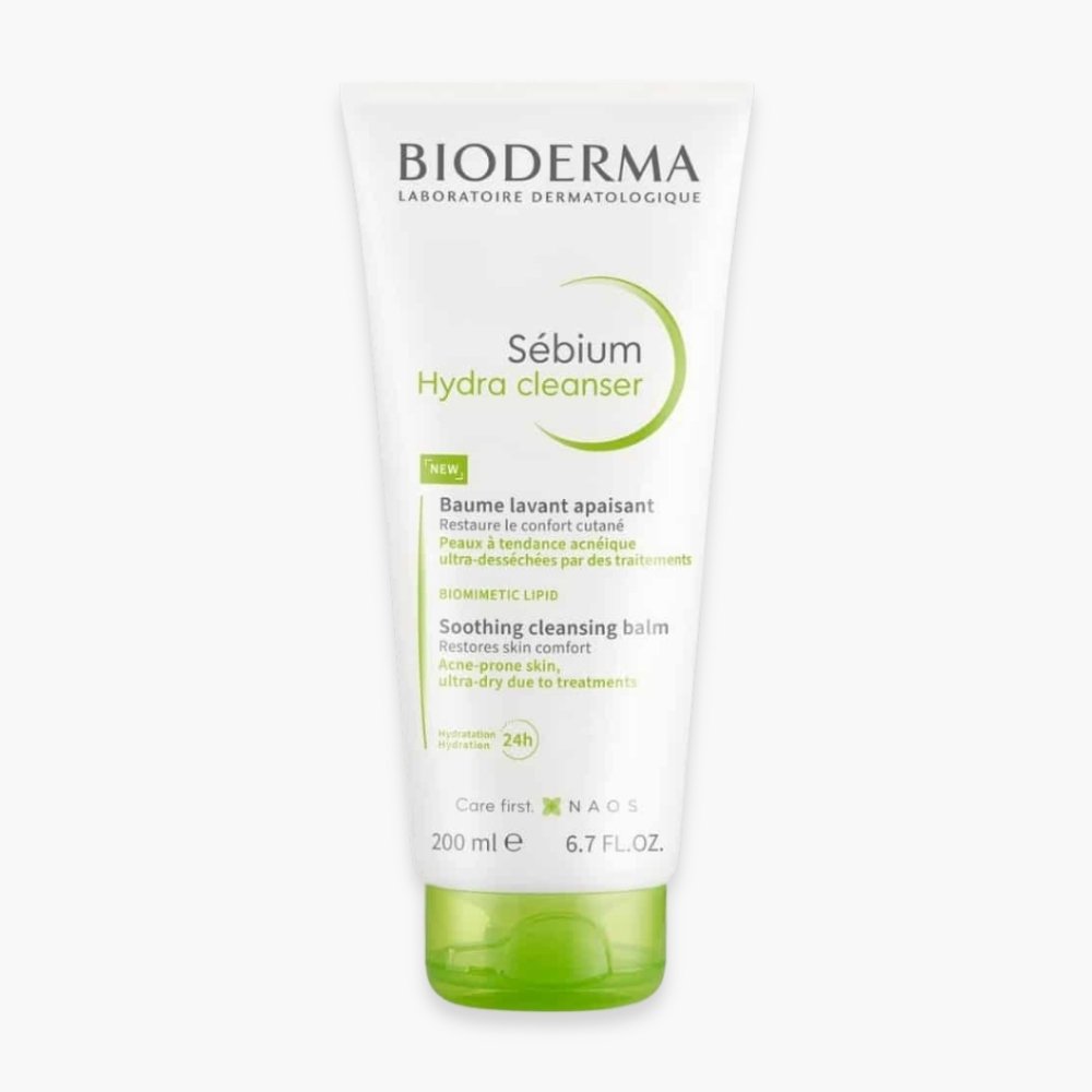 bioderma – sebium hydra cleanser baume lavant apaisant – 200ml
