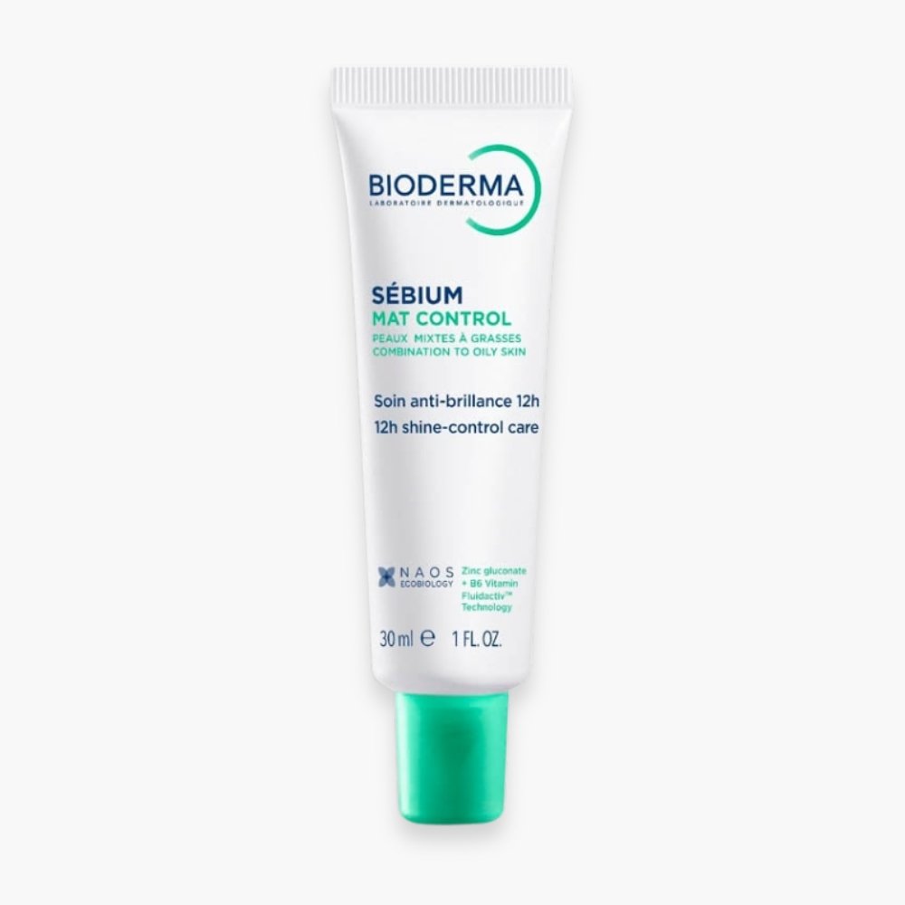 bioderma – sebium mat control soin anti brillance – 30ml
