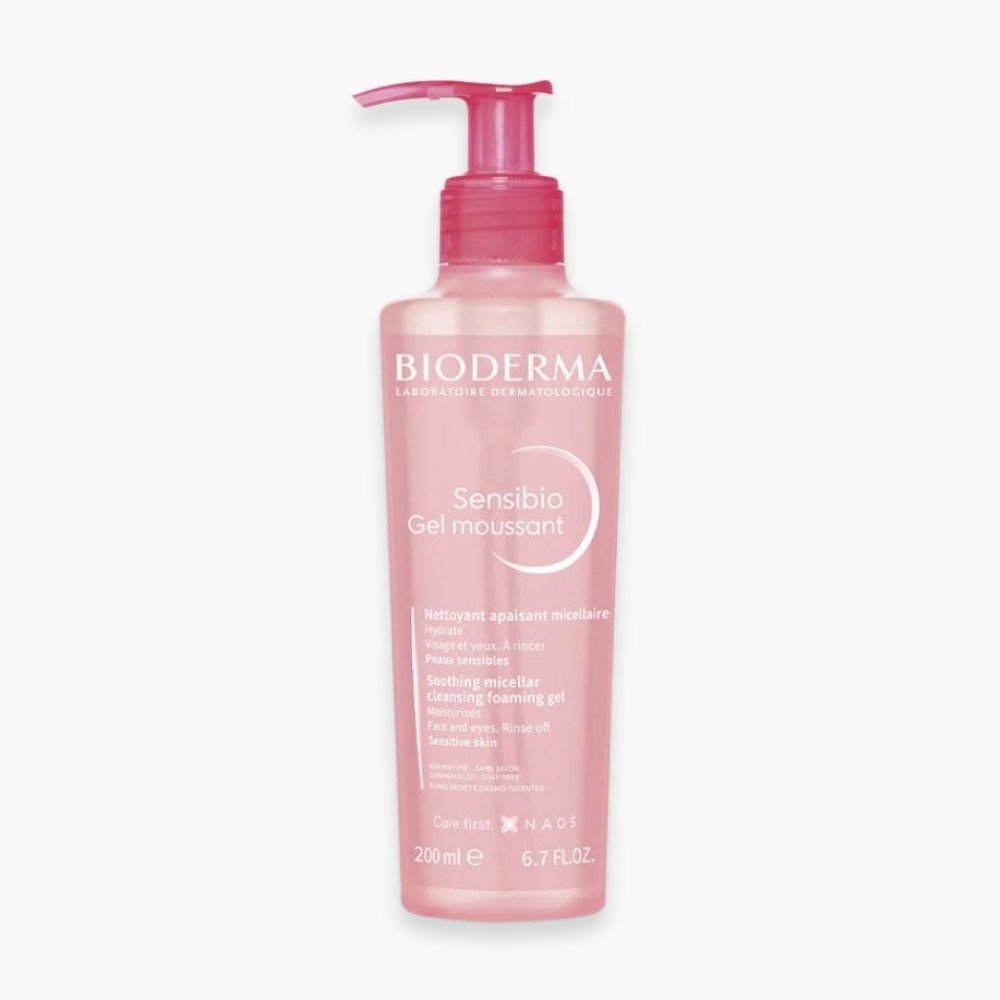 bioderma – sensibio gel moussant nettoyant apaisant micellaire – 200ml