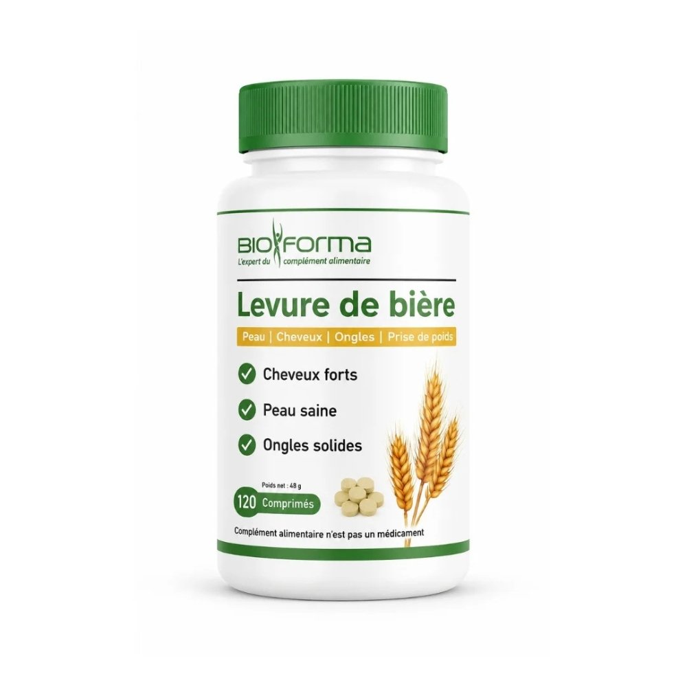 bioforma – levure de biere – 120 comprimes