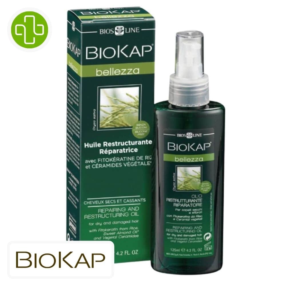 biokap – bellezza huile restructurante reparatrice – 125ml