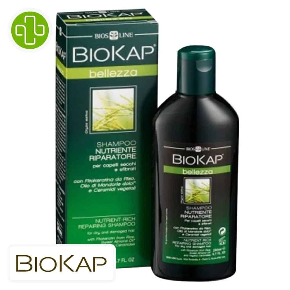 biokap – bellezza shampoing nourrissant reparateur – 200ml