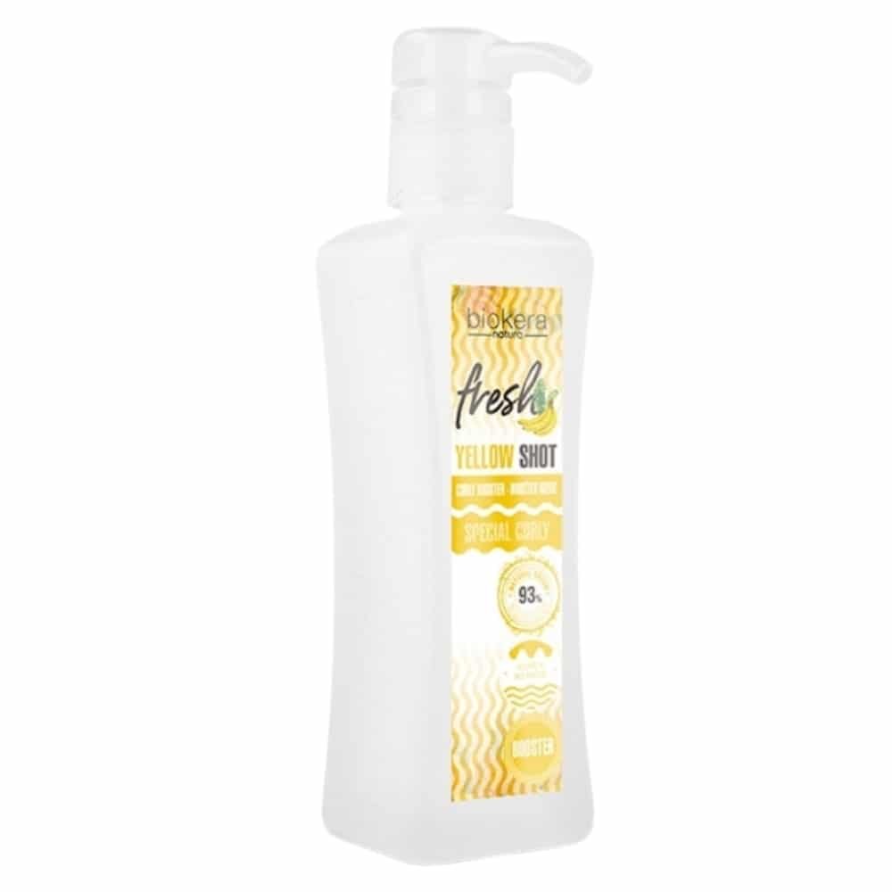 biokera – fresh yellow shot booster bouclant – 300ml