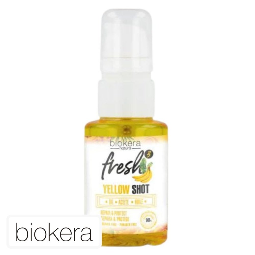 biokera – fresh yellow shot huile – 75ml
