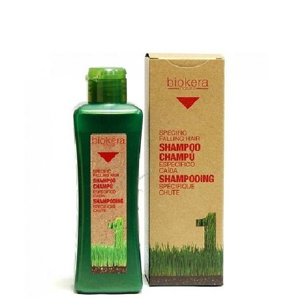 biokera – nature shampooing pour cheveux traites – 300ml