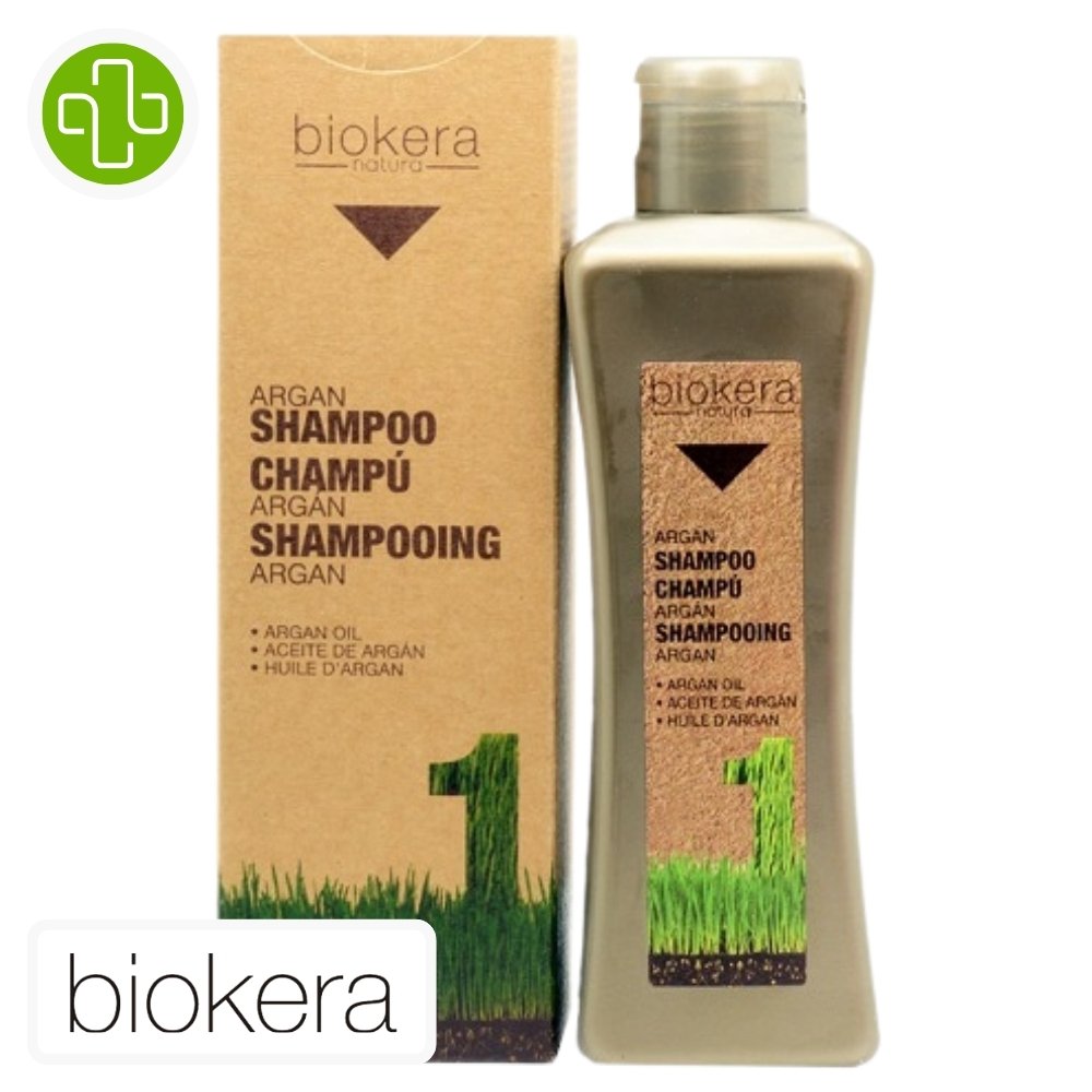 biokera – shampoing argan – 1l