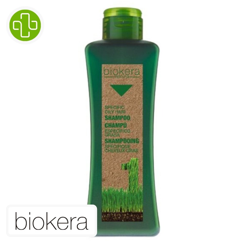 biokera – shampoing specifique cheveux gras – 300ml