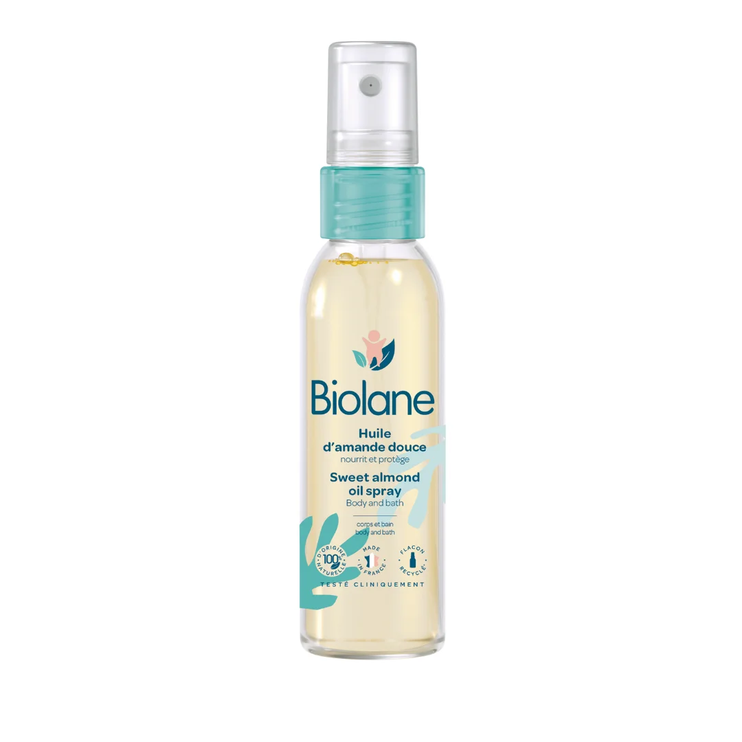 biolane – huile amande douce spray – 75ml