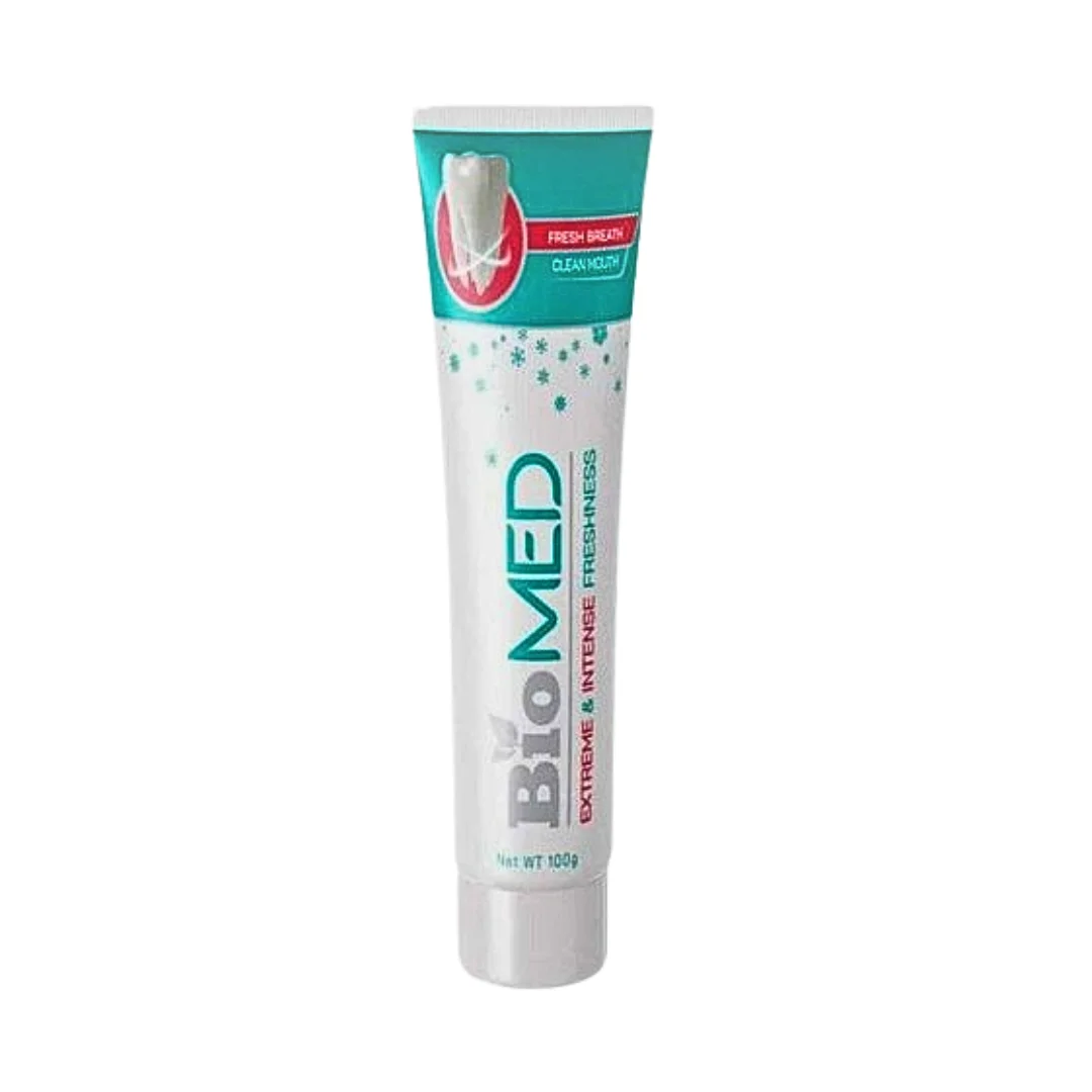 biomed – dentifrice extreme et intense freshness – 100g