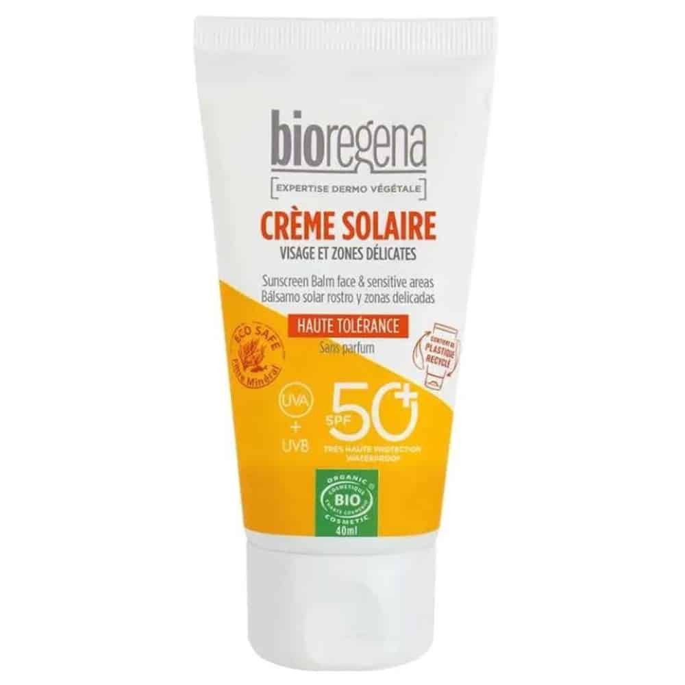 bioregena – creme solaire spf50+ bio – 40ml