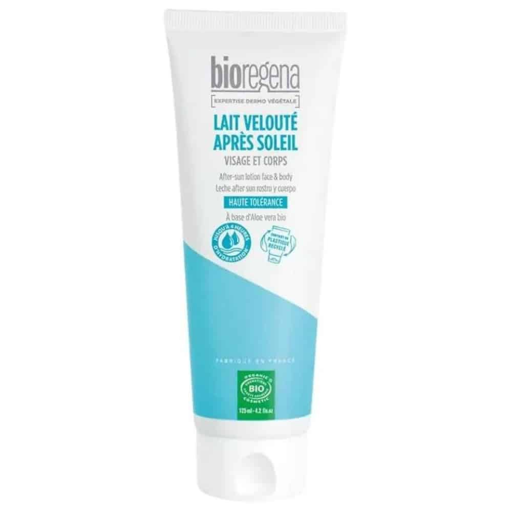 bioregena – lait veloute apres soleil bio – 125ml
