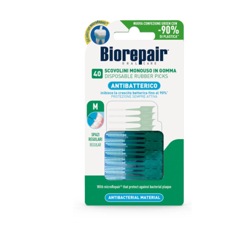 biorepair – brossettes interdentaires je table medium – 40pcs