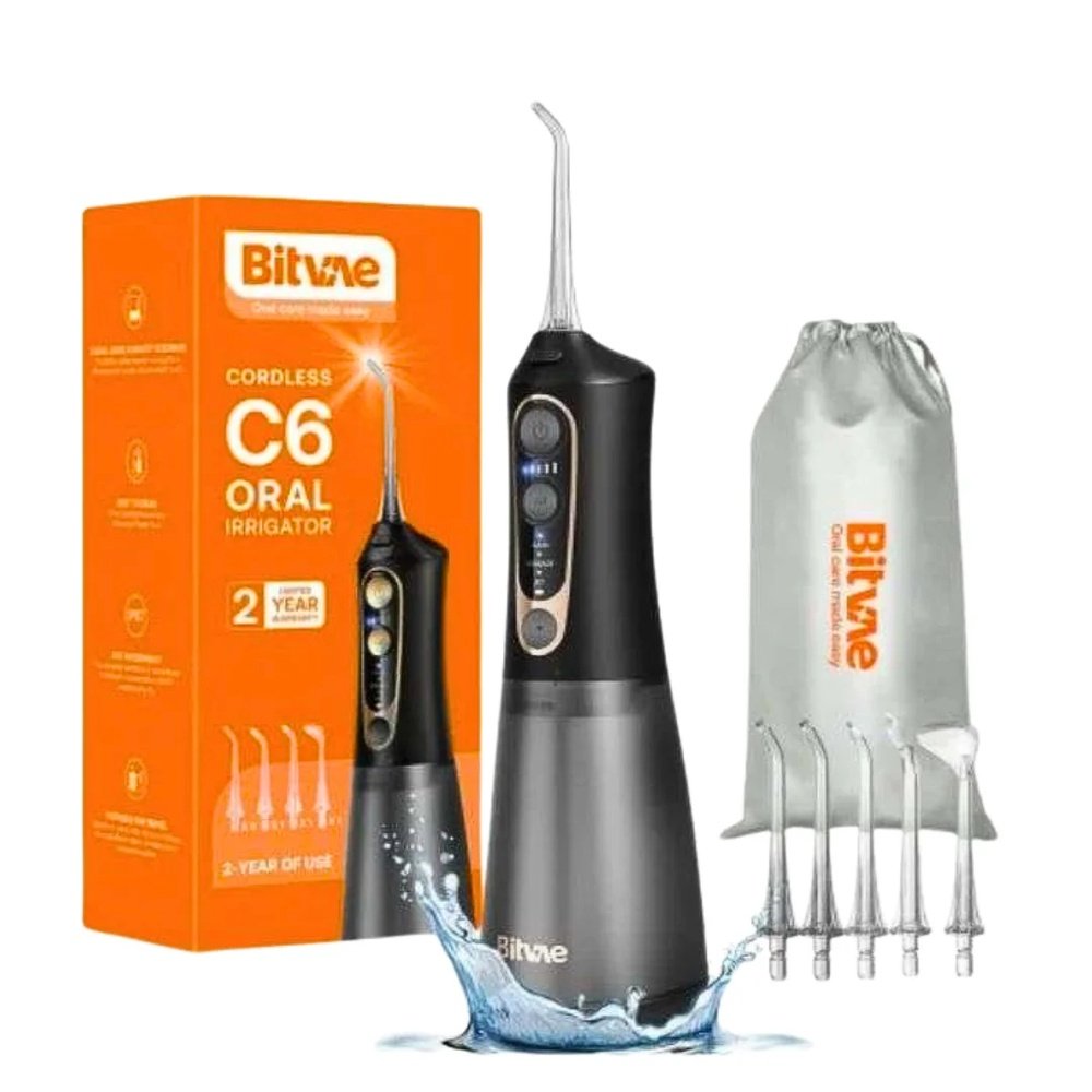 bitvae – water flosser cordless c6 oral irrigator