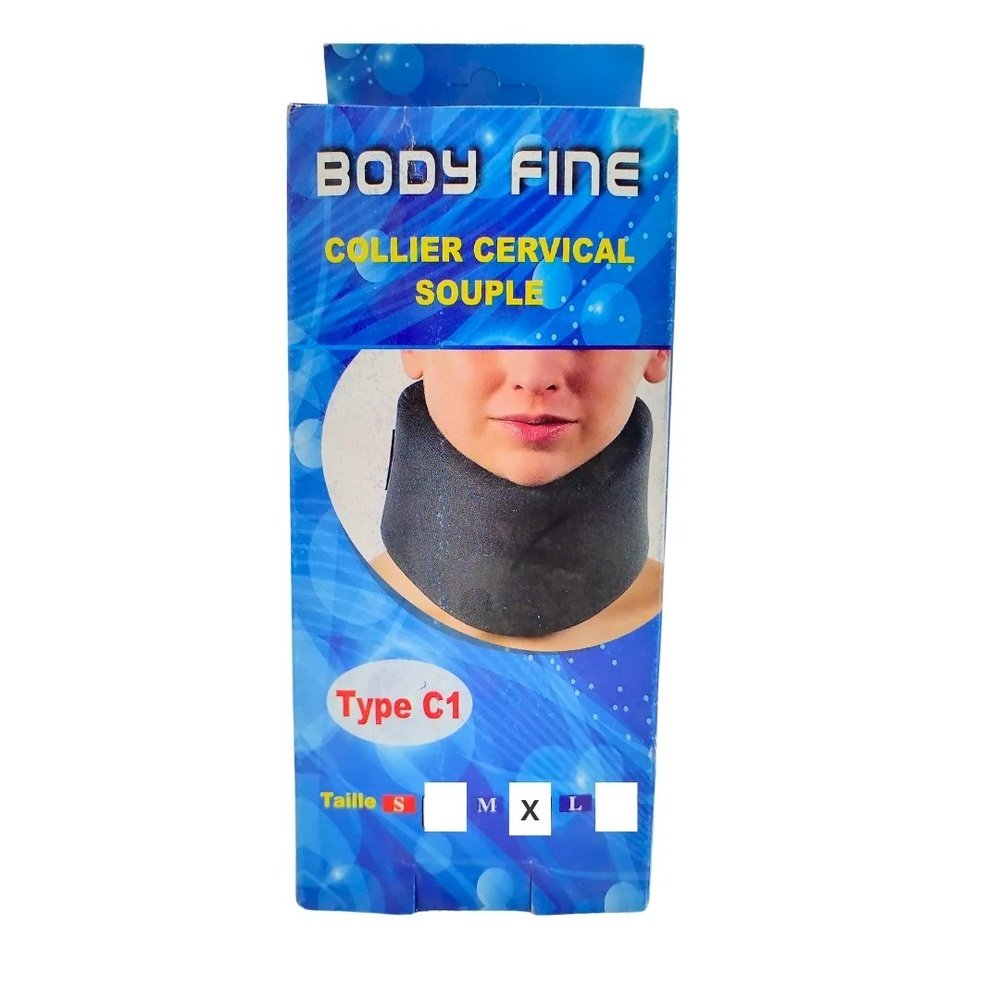 body fine – collier cervical souple taille m