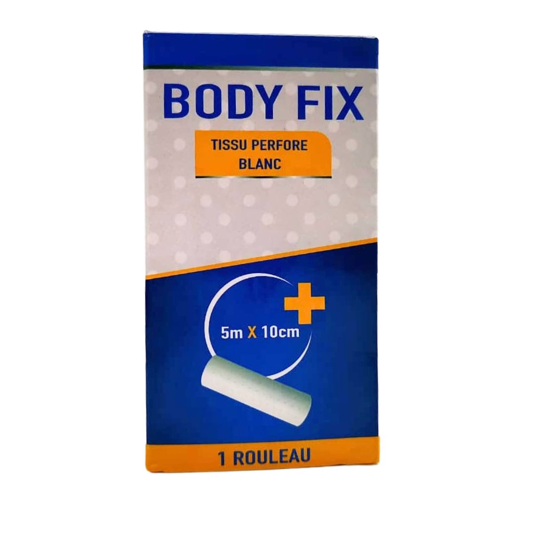 body fix – sparadrap perfore blanc 5 x10cm