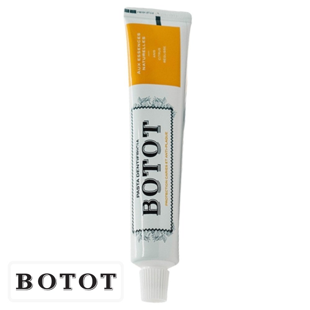botot – dentifrice protection carries et anti plaque anis, citrus et reglisse – 75ml
