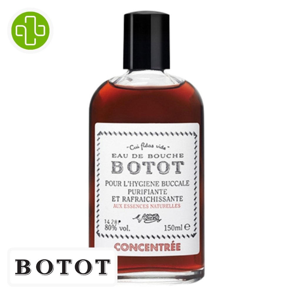 botot – eau de bouche purifiante et rafraichissante – 150ml