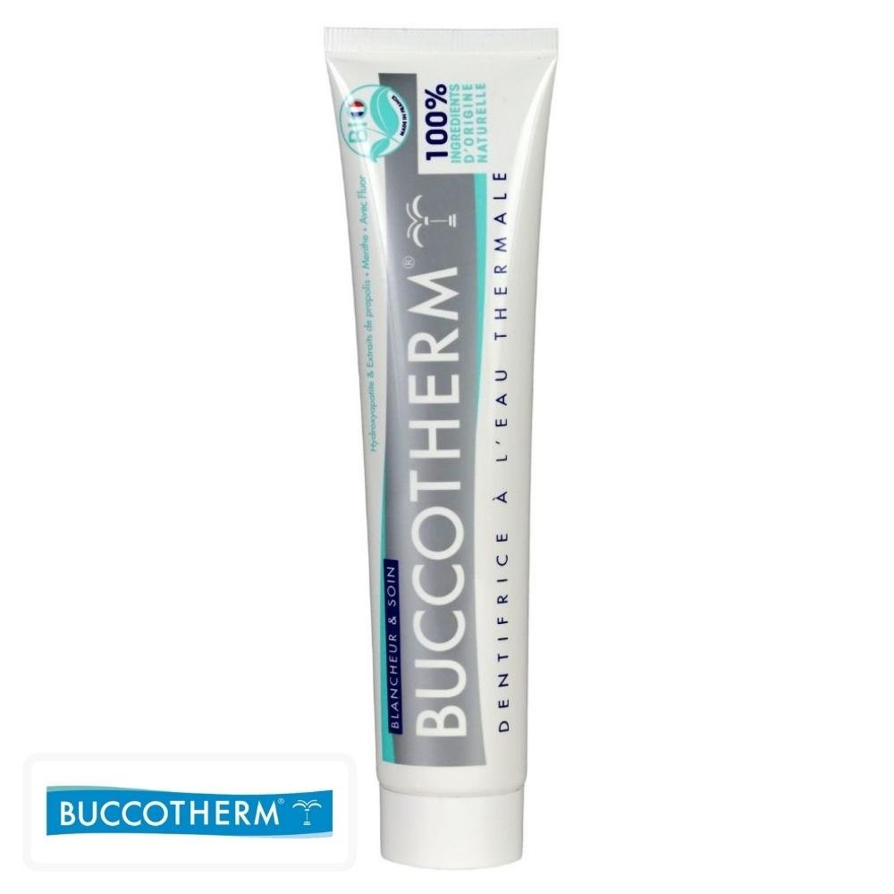 buccotherm – dentifrice blancheur et soin – 75ml