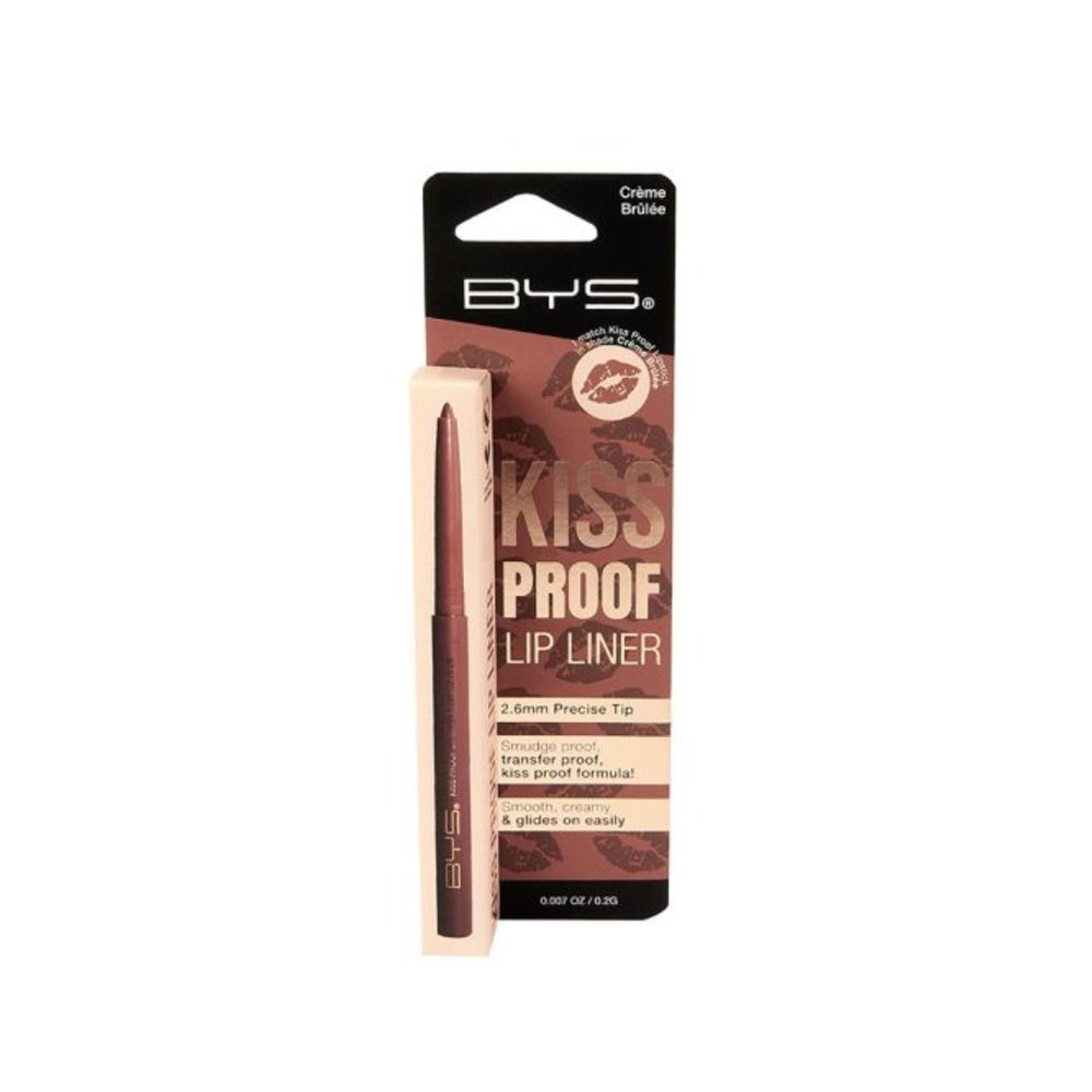 bys – kiss proof lip liner 01 creme brulee