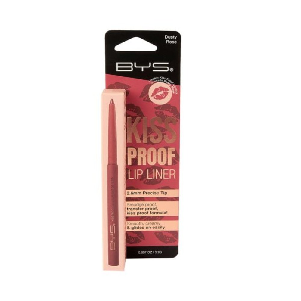 bys – kiss proof lip liner 02 dusty rose