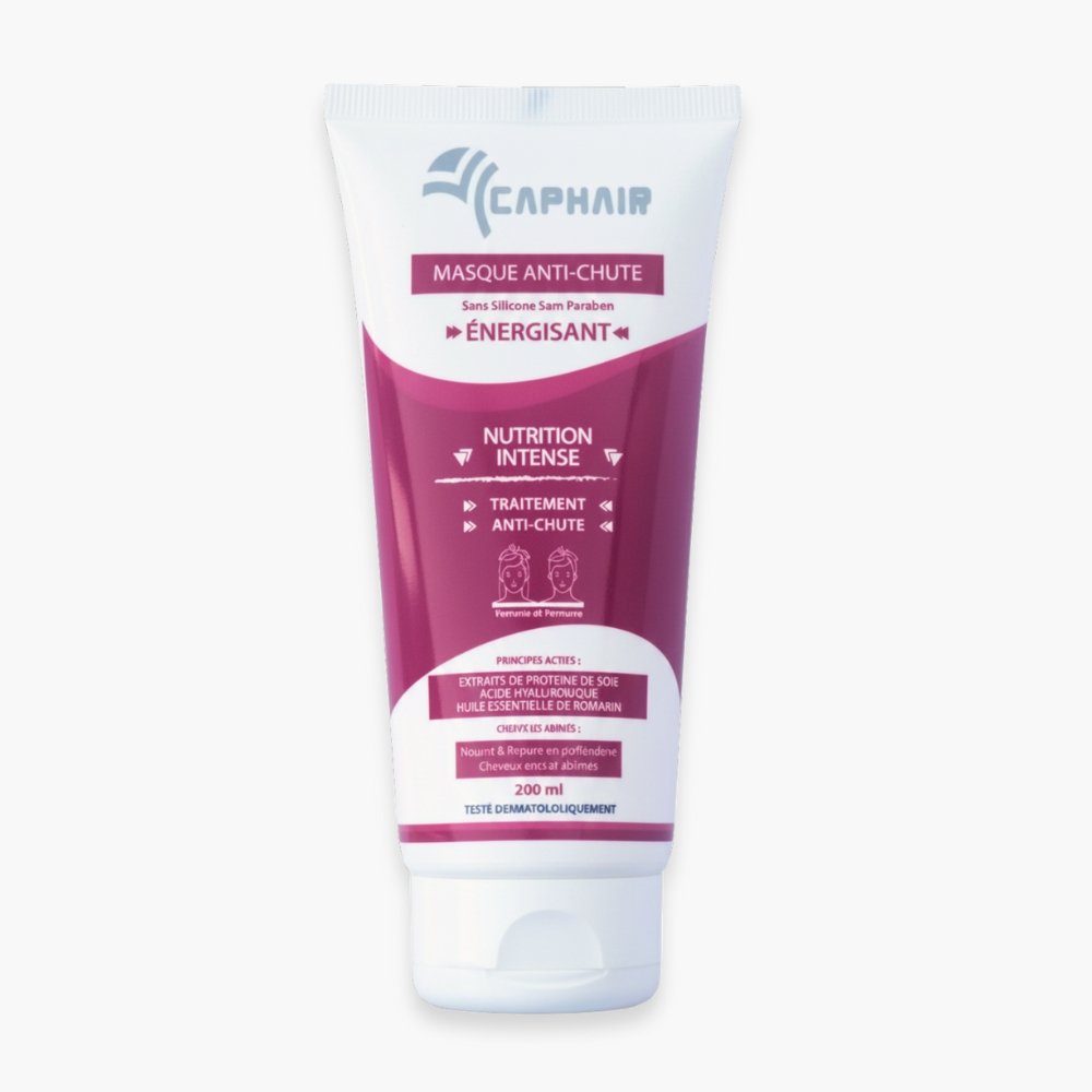 caphair – masque anti chute energisant nutrition intense – 200ml