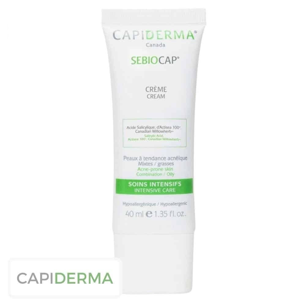 capiderma – sebiocap creme visage soins intensifs – 40ml