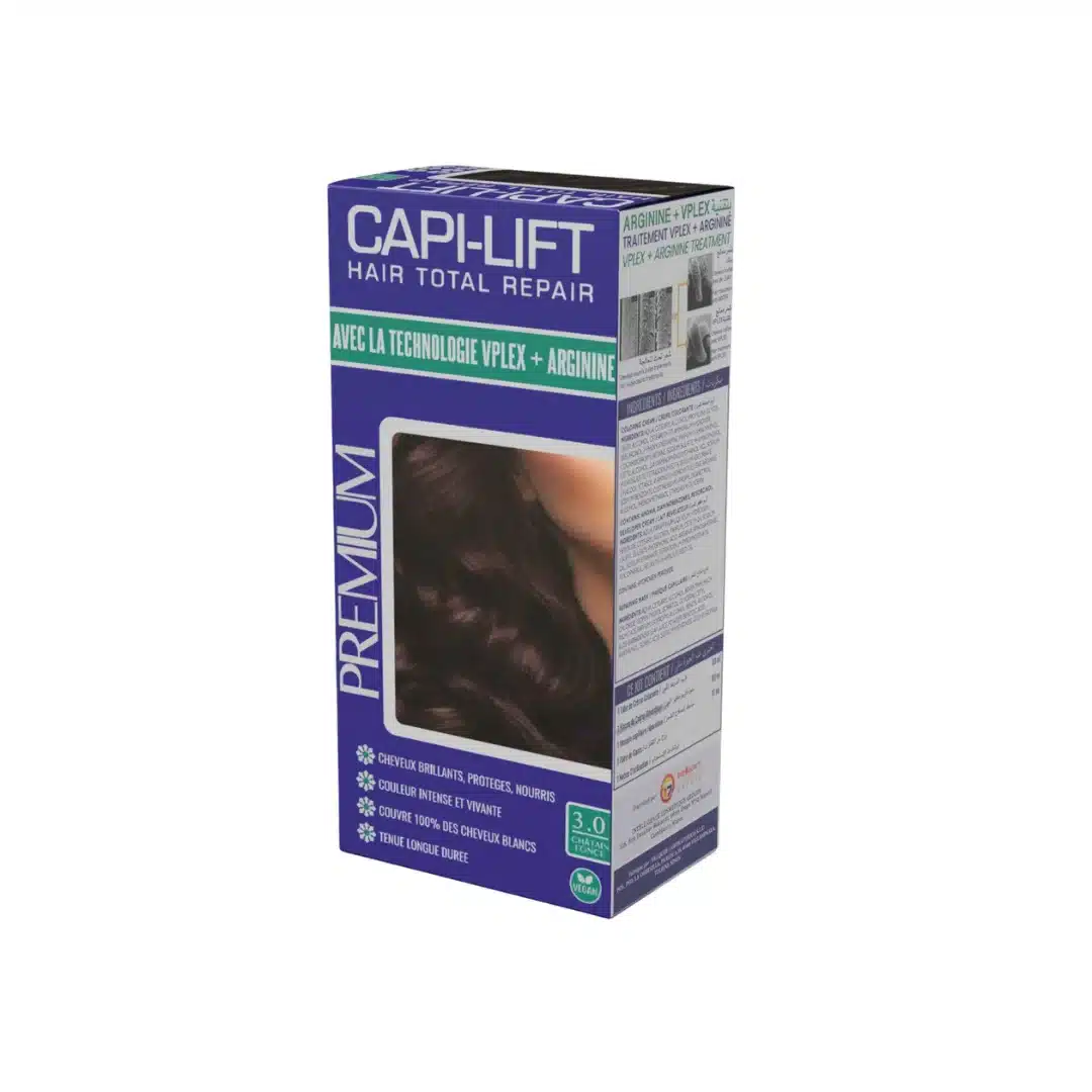capi lift – coloration cheveux n°3 chatain fonce