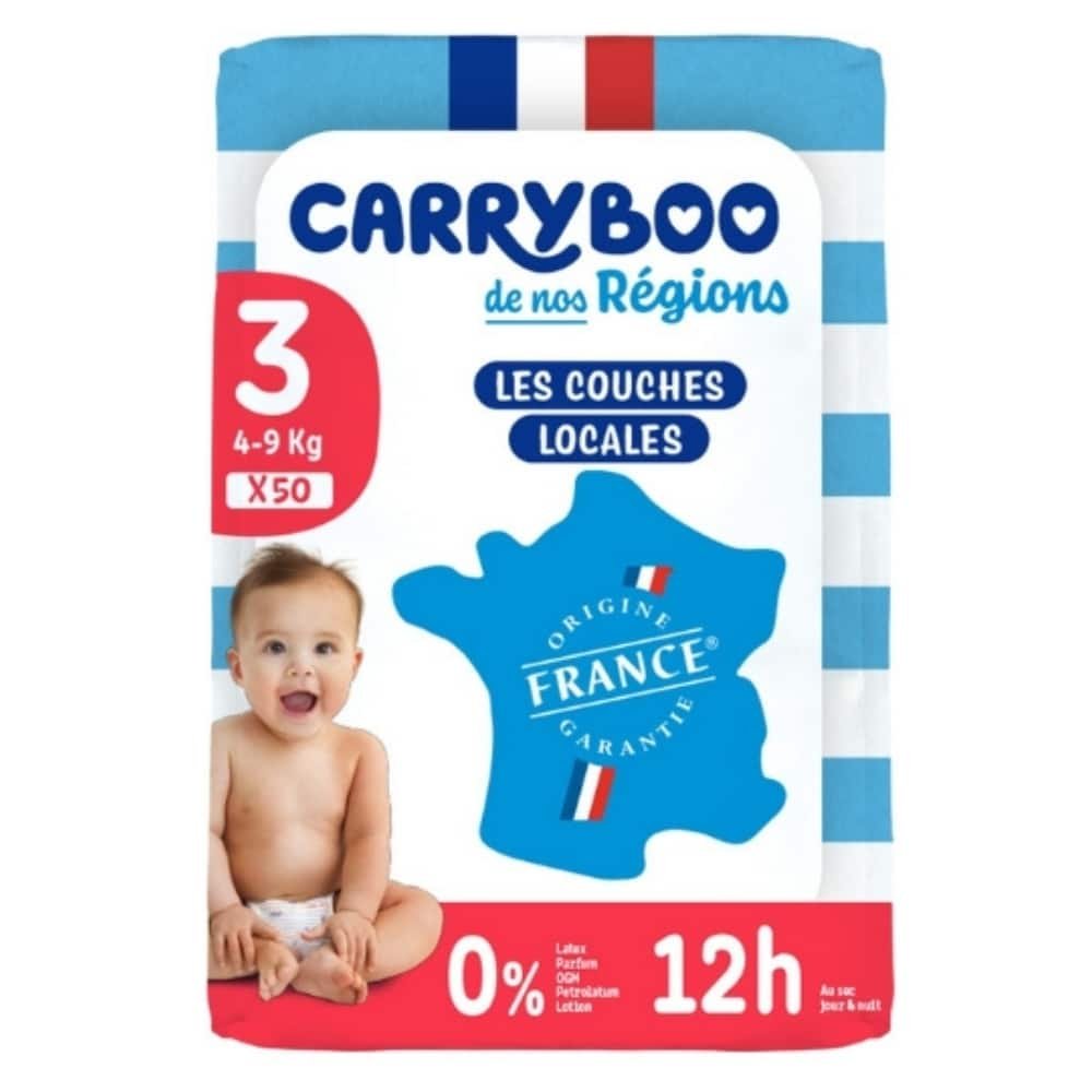carryboo – couches bebes t3 4 9kg 12h – 50u