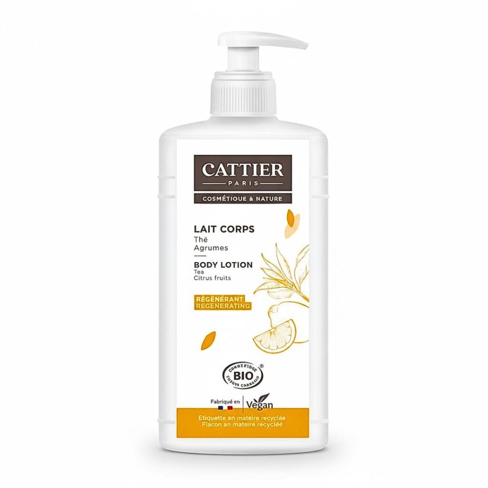 cattier – lait corps the agrumes – 500ml