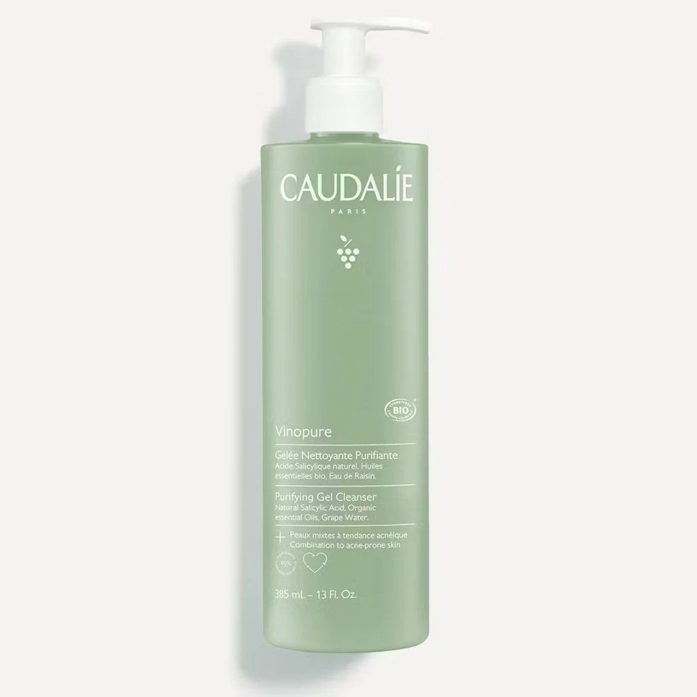 caudalie – vinopure gelee nettoyante purifiante – 385ml
