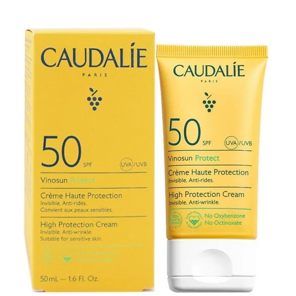 caudalie – vinosun protect creme hp spf50+ – 50ml