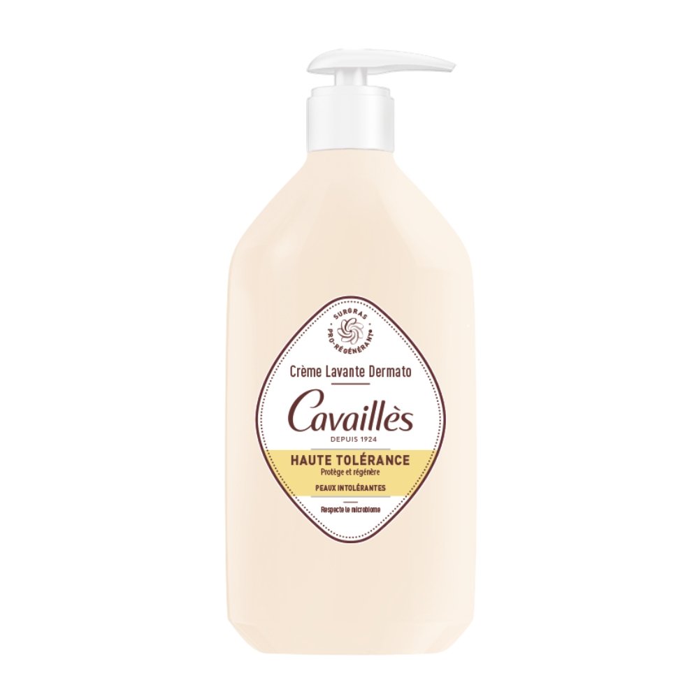 cavailles – creme lavante dermato haute tolerance – 500ml