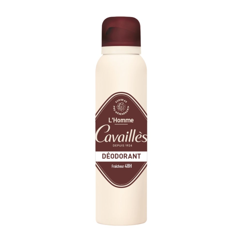 cavailles – deodorant homme fraicheur 48h spray – 150ml