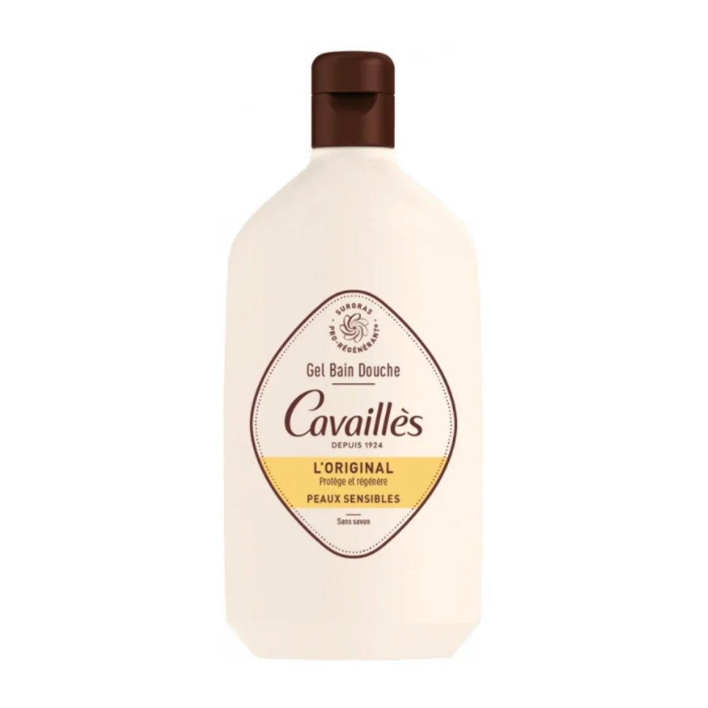 cavailles – gel bain douche original sans savon – 400ml