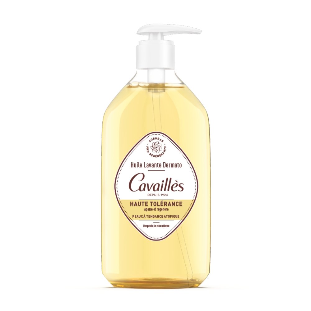 cavailles – huile lavante dermato haute tolerance – 500ml