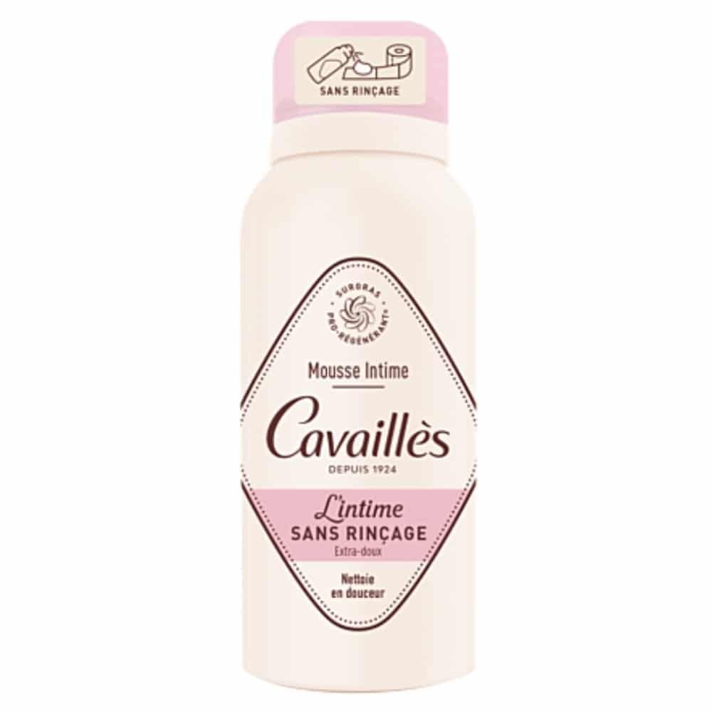 cavailles – l’intime mousse intime extra doux sans rincage – 100ml