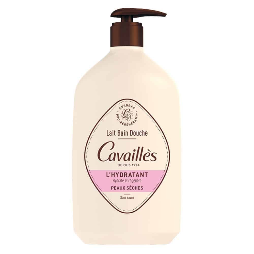 cavailles – lait bain douche hydratant sans savon – 400ml