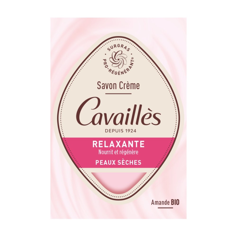 cavailles – savon creme relaxante – 100g