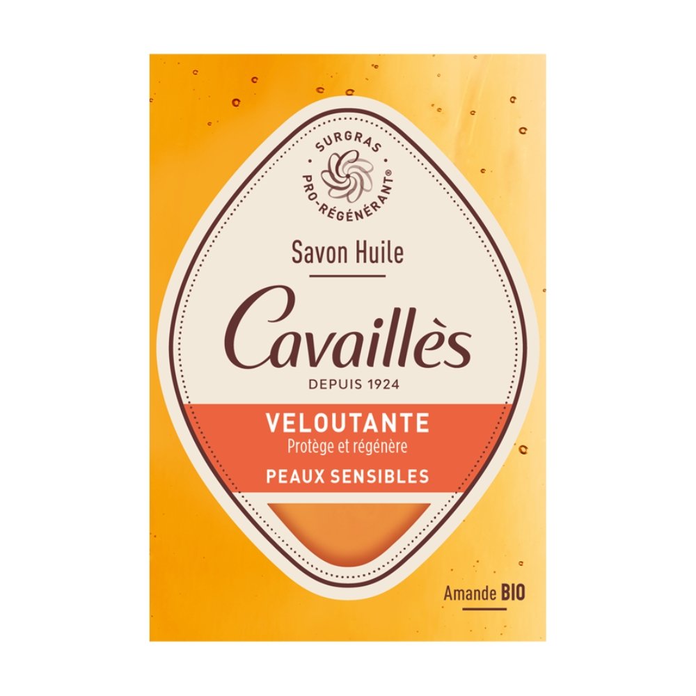 cavailles – savon huile veloutante – 100g