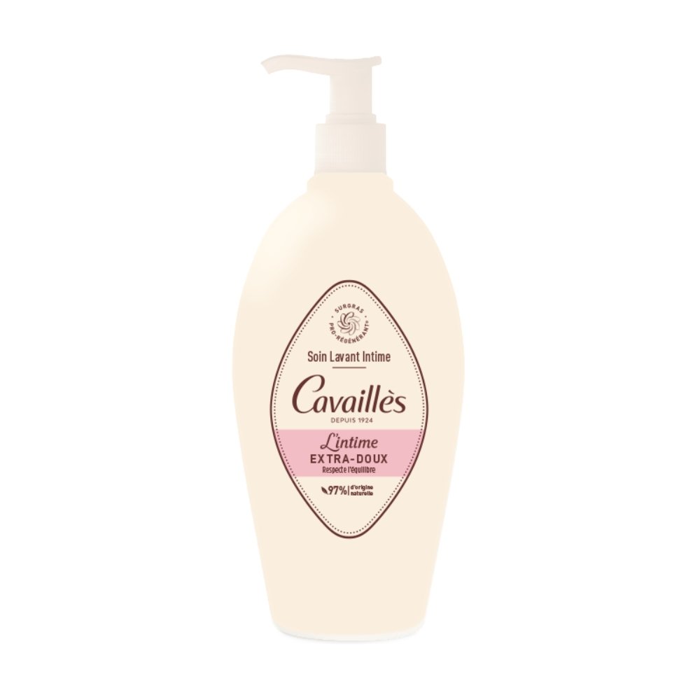 cavailles – soin lavant intime l’intime extra doux – 100ml