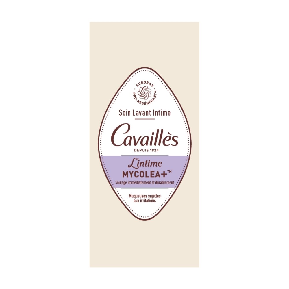 cavailles – soin lavant intime l’intime mycolea+ – 200ml