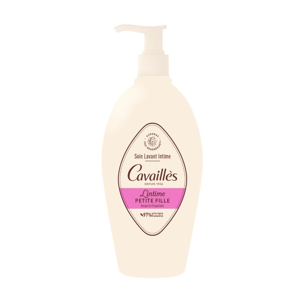 cavailles – soin lavant intime l’intime petite fille – 250ml