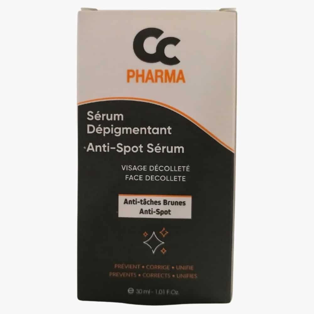 cc pharma – serum depigmentant – 30ml