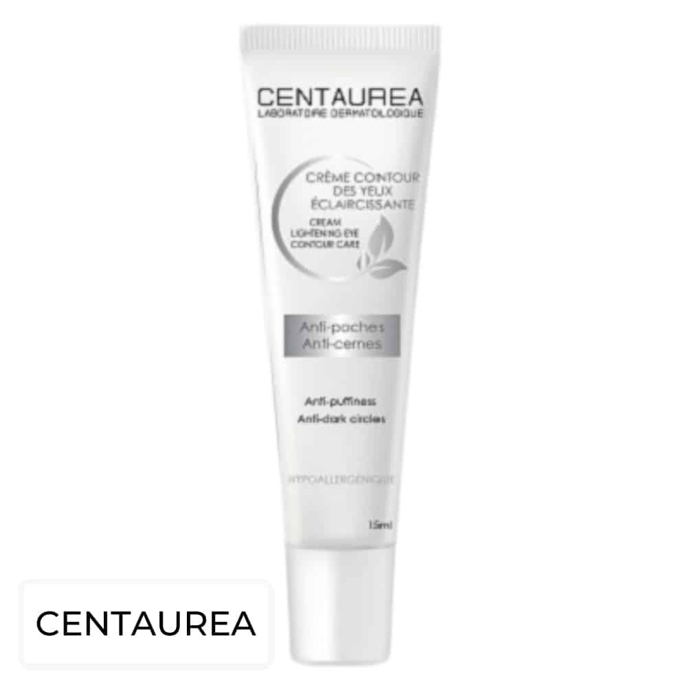 centaurea – creme contour des yeux eclaircissante poches et cernes – 15ml
