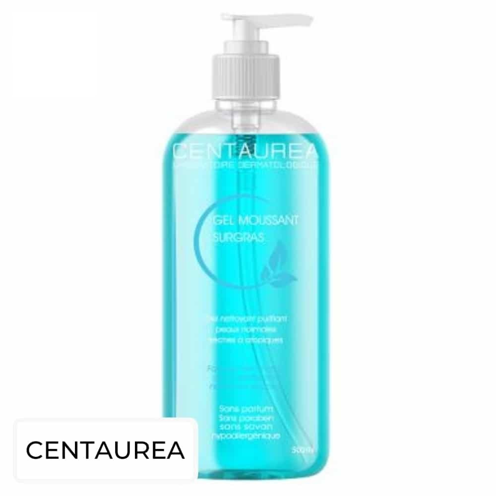 centaurea – gel moussant surgras – 500ml