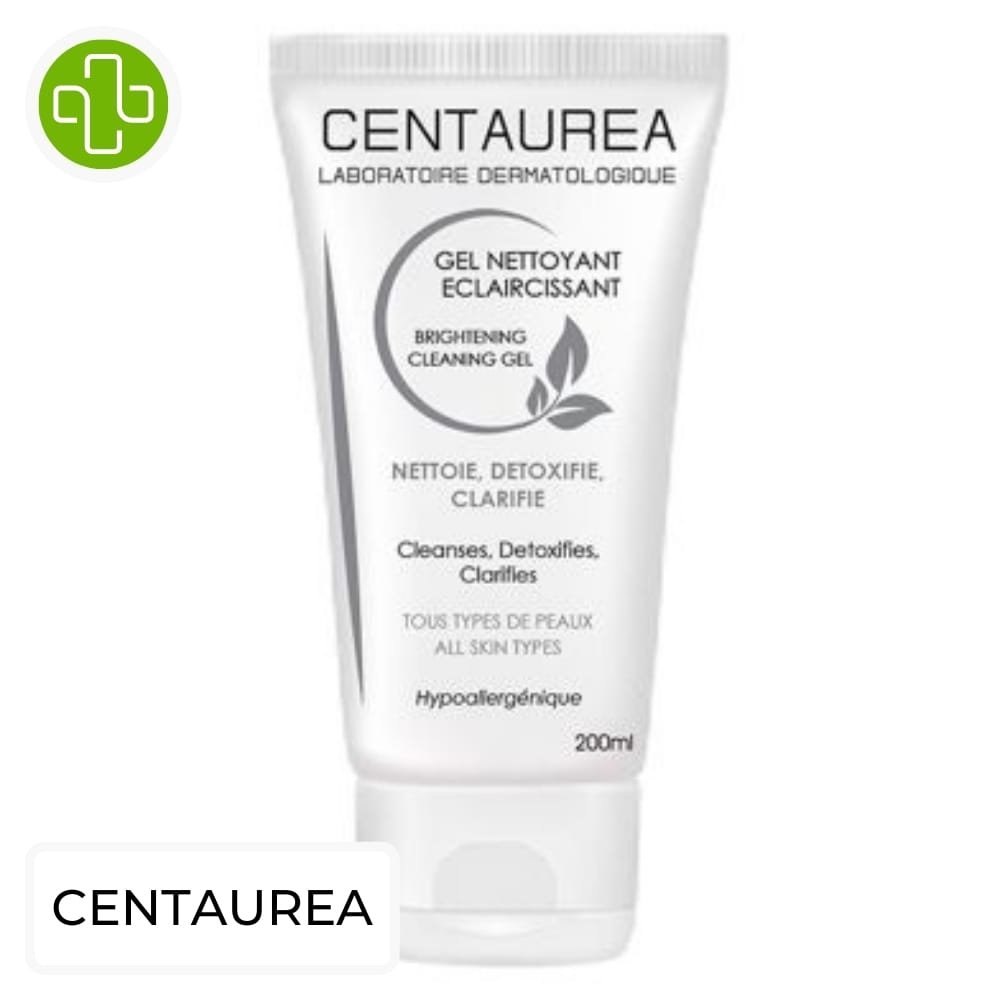 centaurea – gel nettoyant eclaircissant – 200ml
