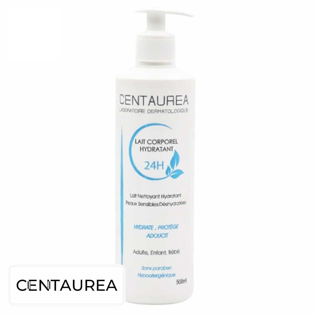 centaurea – lait corporel hydratant 24h – 500ml